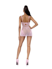 Load image into Gallery viewer, Dreamgirl Venus Chemise 2-Piece Set