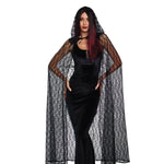 Load image into Gallery viewer, Dreamgirl Lace Cape with Hood Costume Accessory - Nastassy
