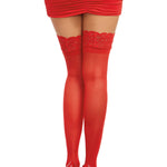 Load image into Gallery viewer, Dreamgirl Laced Stay-up Sheer Thigh High Thigh Highs - Nastassy
