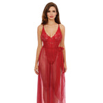 Load image into Gallery viewer, Dreamgirl Mosaic Lace Teddy &amp; Sheer Skirt Teddy - Nastassy
