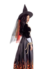 Load image into Gallery viewer, Party King Hellfire Witch - Small Sexy Costumes - Nastassy