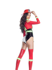Load image into Gallery viewer, Party King Hot Hot Firefighter - Small Sexy Costumes - Nastassy