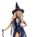 Load image into Gallery viewer, Party King Indigo Witch - Small Sexy Costumes - Nastassy
