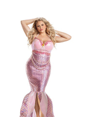 Load image into Gallery viewer, Party King Plus Blushing Beauty Mermaid Costumes - Nastassy