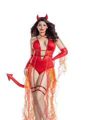 Load image into Gallery viewer, Party King Plus Flamin' Devil - 1X Sexy Costumes - Nastassy