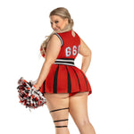 Load image into Gallery viewer, Party King Plus Hellbent Cheerleader Costumes - Nastassy
