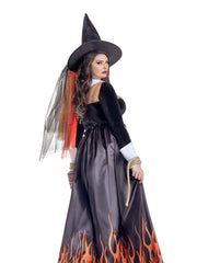 Load image into Gallery viewer, Party King Plus Hellfire Witch - 1X Sexy Costumes - Nastassy
