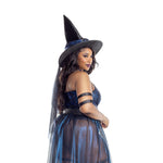 Load image into Gallery viewer, Party King Plus Indigo Witch - 1X Sexy Costumes - Nastassy
