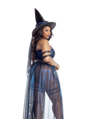Load image into Gallery viewer, Party King Plus Indigo Witch - 1X Sexy Costumes - Nastassy