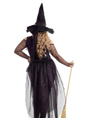 Load image into Gallery viewer, Party King Plus Midnight Violet Witch Costumes - Nastassy