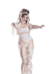 Load image into Gallery viewer, Party King Plus Pharaoh's Mummy Sexy Costumes - Nastassy
