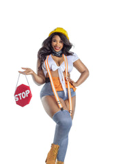 Load image into Gallery viewer, Party King Plus Under Construction - 1X Sexy Costumes - Nastassy