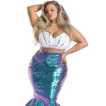 Load image into Gallery viewer, Party King Plus Under the Sea Mermaid Costumes - Nastassy
