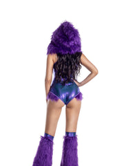 Load image into Gallery viewer, Party King Purple Milkshake Monster Costumes - Nastassy