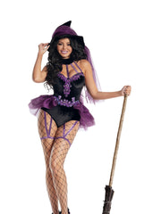 Load image into Gallery viewer, Party King Sugar Plum Witch Costumes - Nastassy