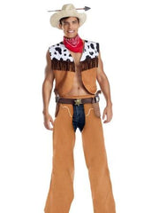 Load image into Gallery viewer, Party King Wild West Hunk Costumes - Nastassy