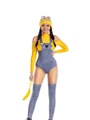 Load image into Gallery viewer, Party King Yellow Henchbabe Costumes - Nastassy