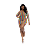 Load image into Gallery viewer, Plus Rainbow Mini with Arm Warmers - Nastassy

