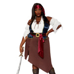 Load image into Gallery viewer, Plus Size Rogue Pirate Wench Women's Costume - Nastassy
