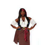Load image into Gallery viewer, Plus Size Rogue Pirate Wench Women's Costume - Nastassy
