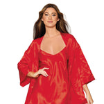 Load image into Gallery viewer, Dreamgirl Satin Robe &amp; Chemise Set Robe - Nastassy
