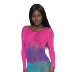 Load image into Gallery viewer, Dreamgirl Seamless Mesh Versatile Two-Way Bodystocking Garment Bodystocking - Nastassy
