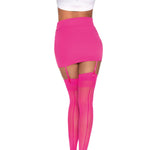 Load image into Gallery viewer, Dreamgirl Sheer Thigh High with Back Seam Thigh Highs - Nastassy
