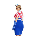 Load image into Gallery viewer, Starline Plus Pin Up Sailor Costume - Nastassy
